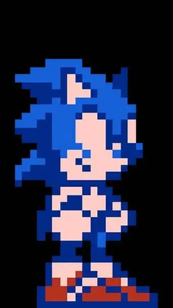 ai character: Sonic.nes background