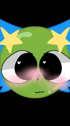 ai character: emoji cat heat  background