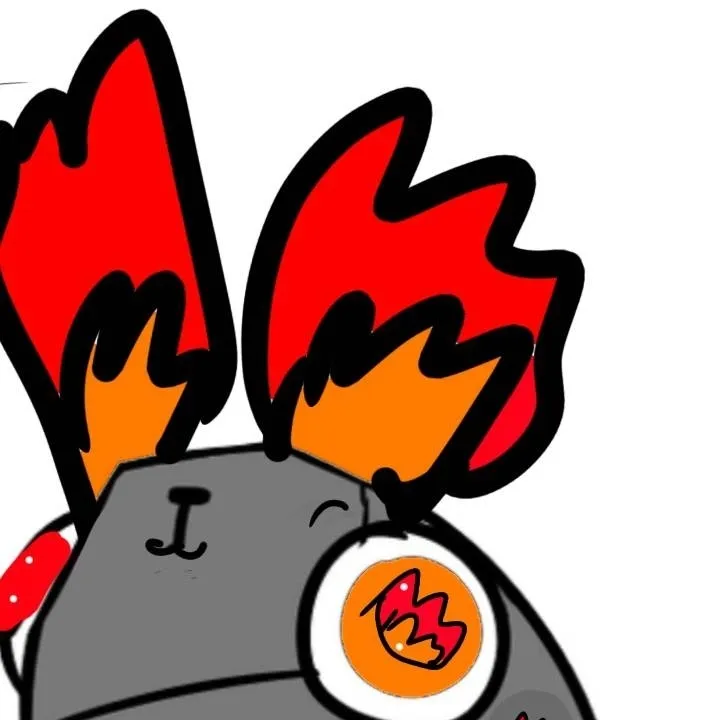 chat with ai character: normal fire pebble