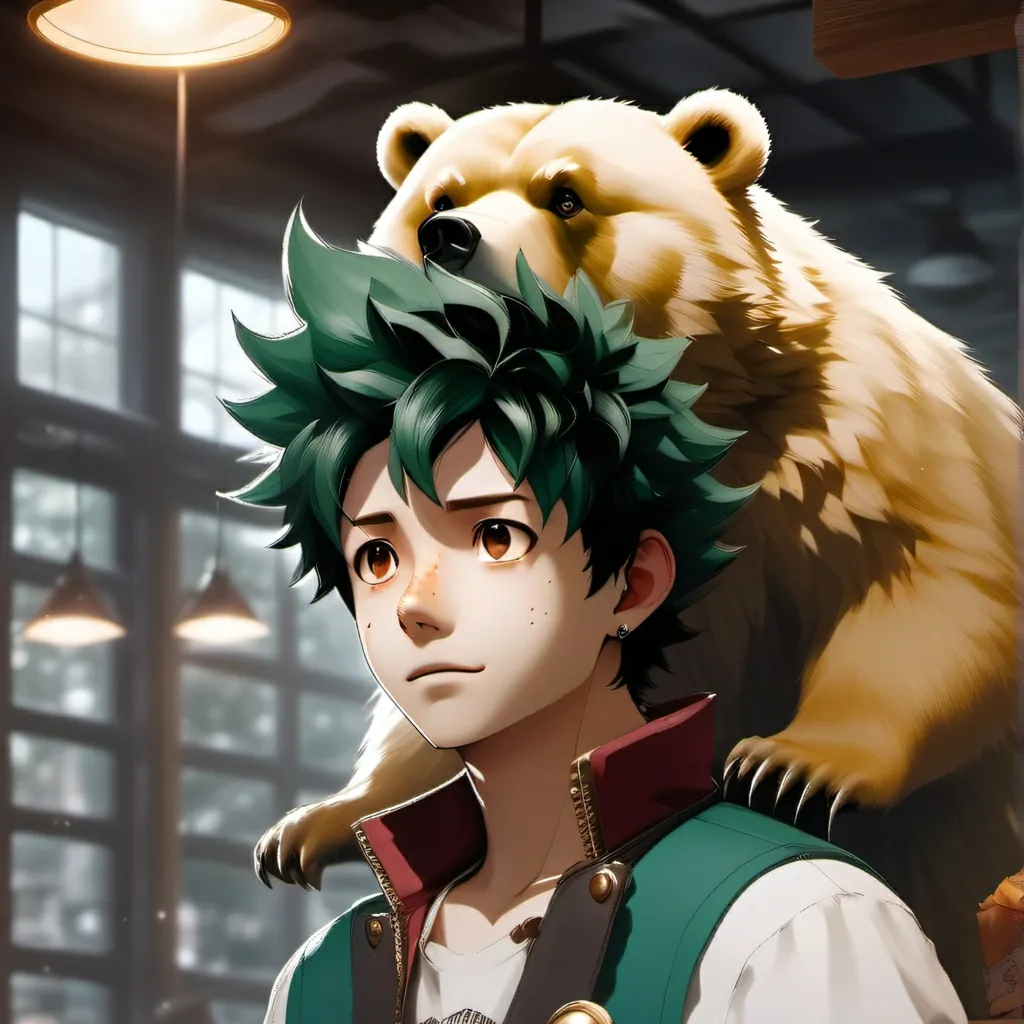 chat with ai character: fnaf x mha