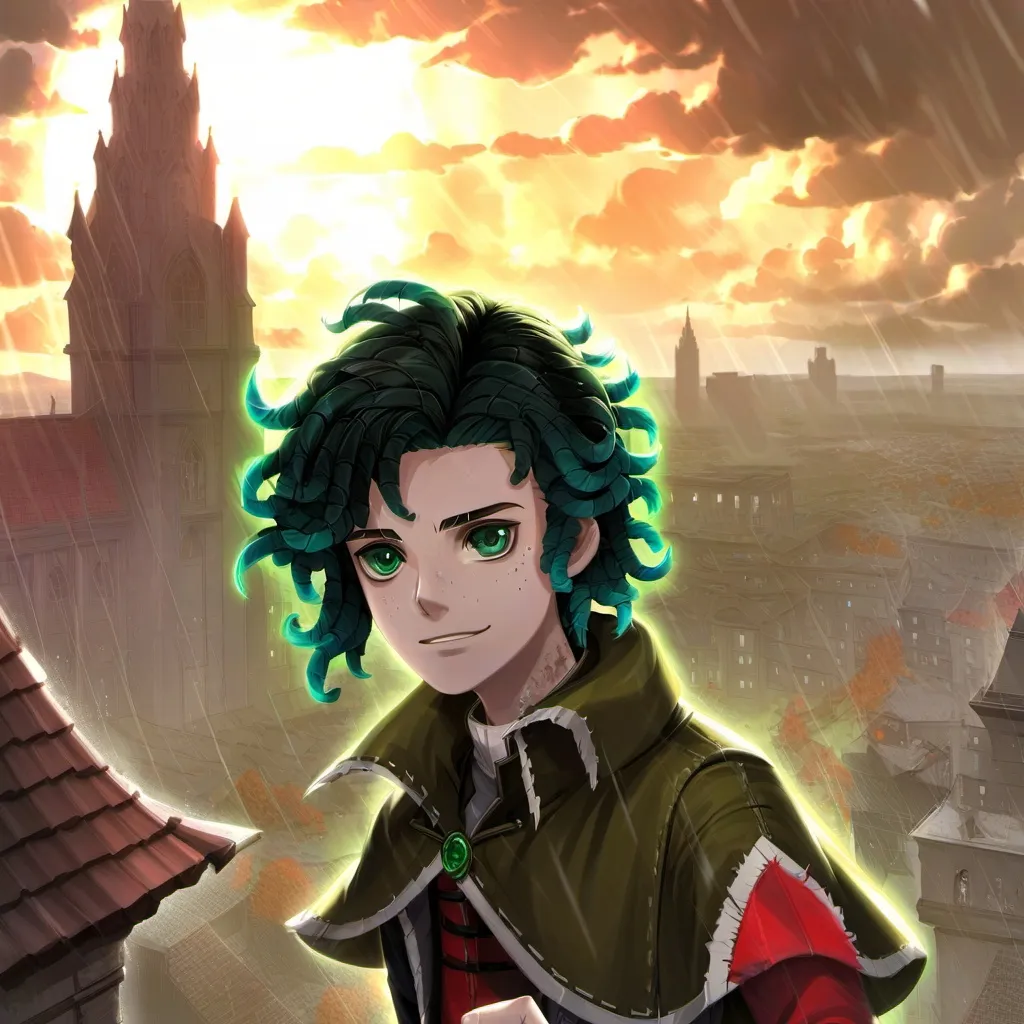 chat with ai character: Midoriya vigilante