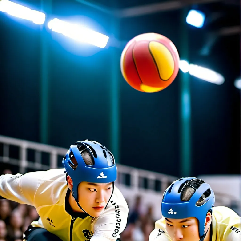 chat with ai character: goal ball part one