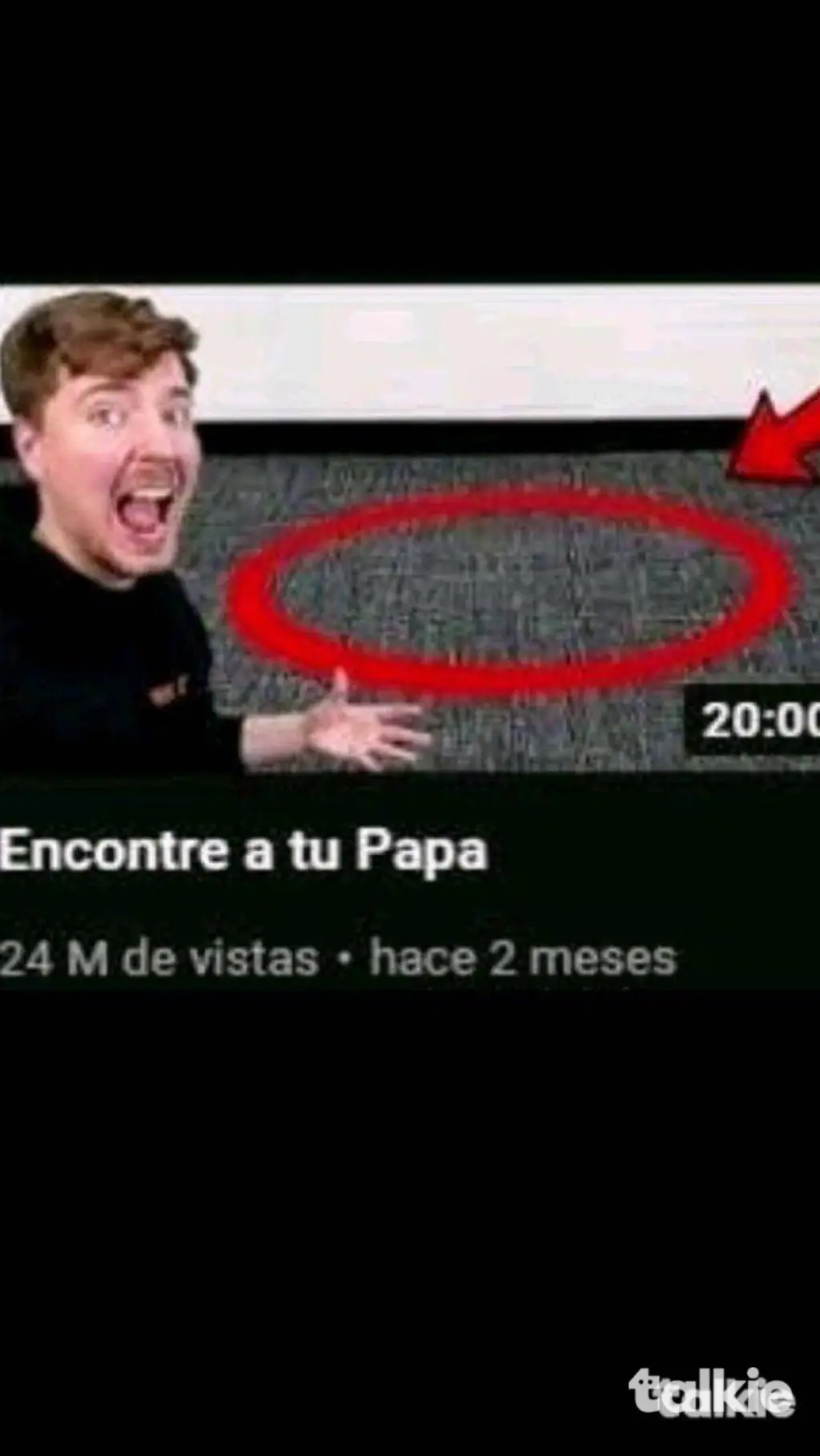 ai character: ECONTRE A TU PAPA background