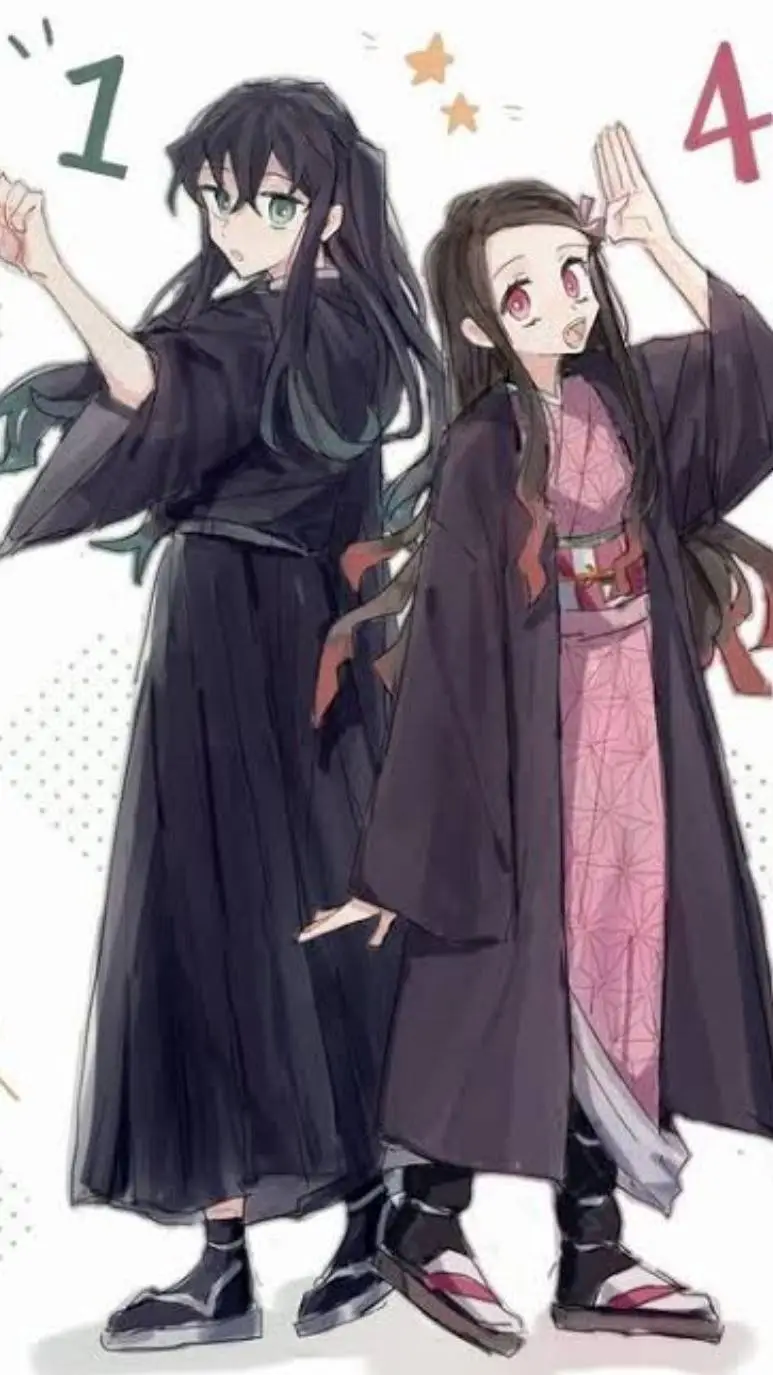 ai character: demon slayer background