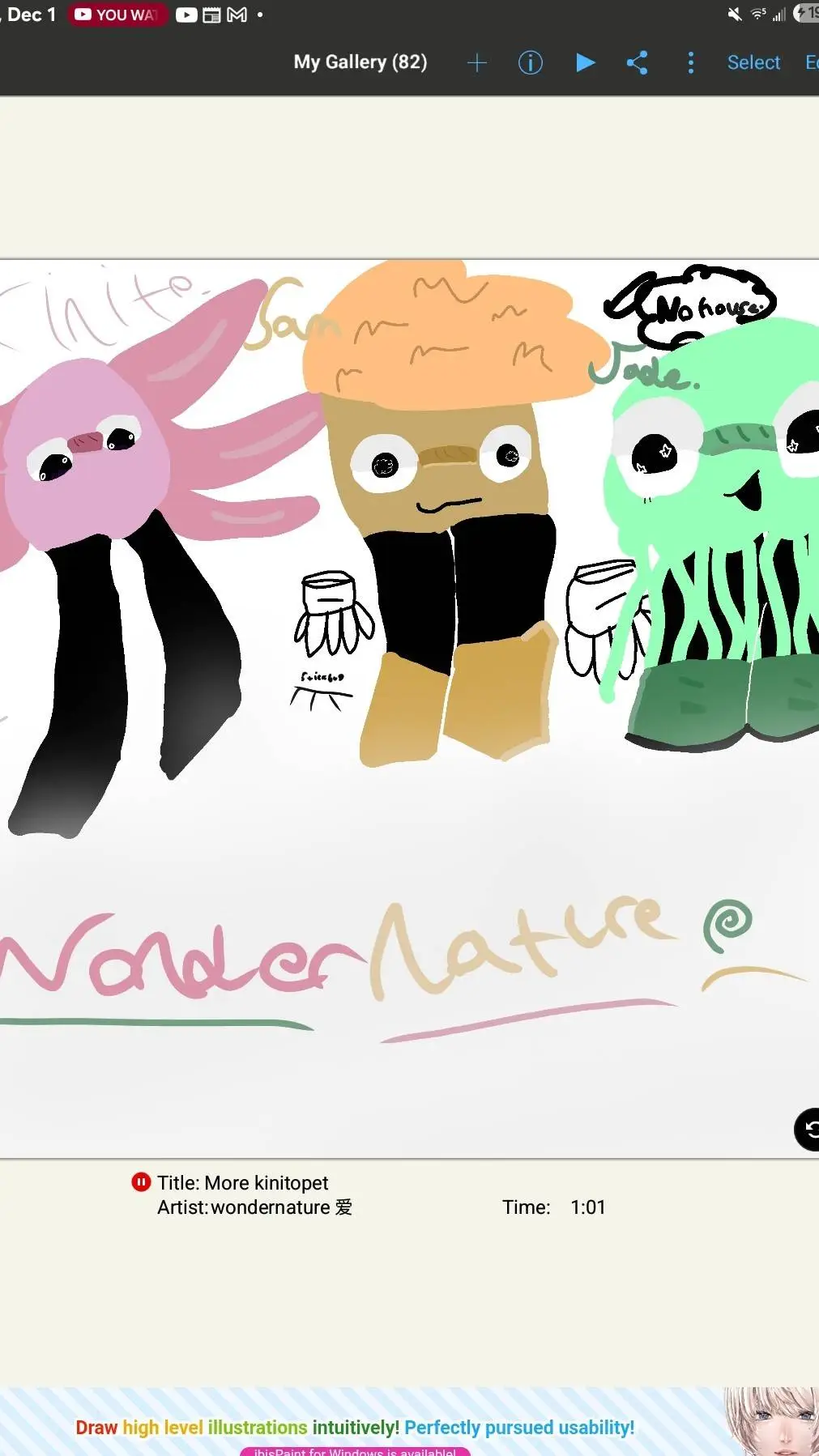 ai character: Kinitopet  background