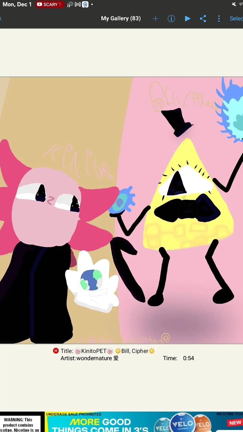 ai character: Kinito and Bill.. background