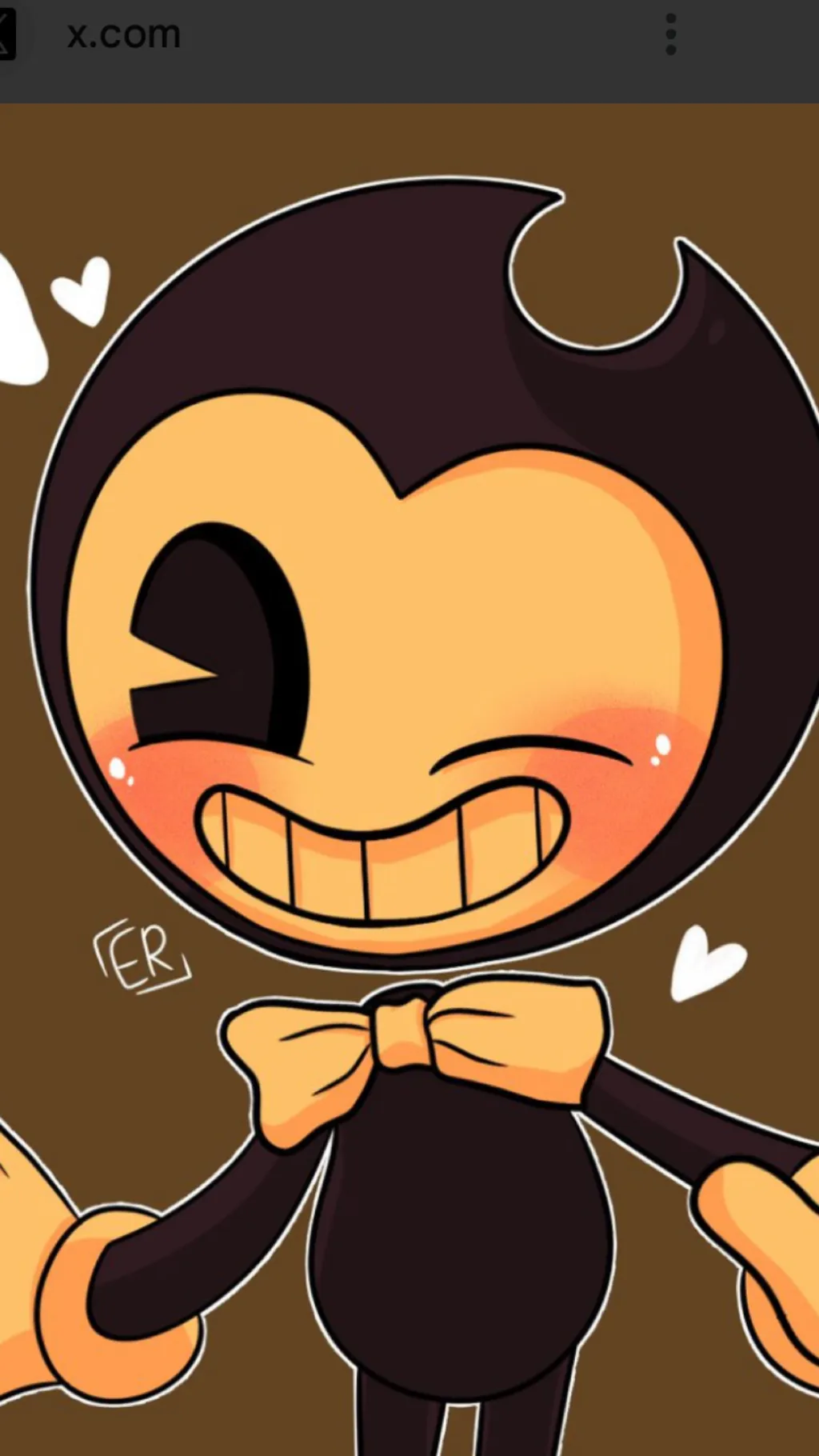 ai character: Ink machine  background