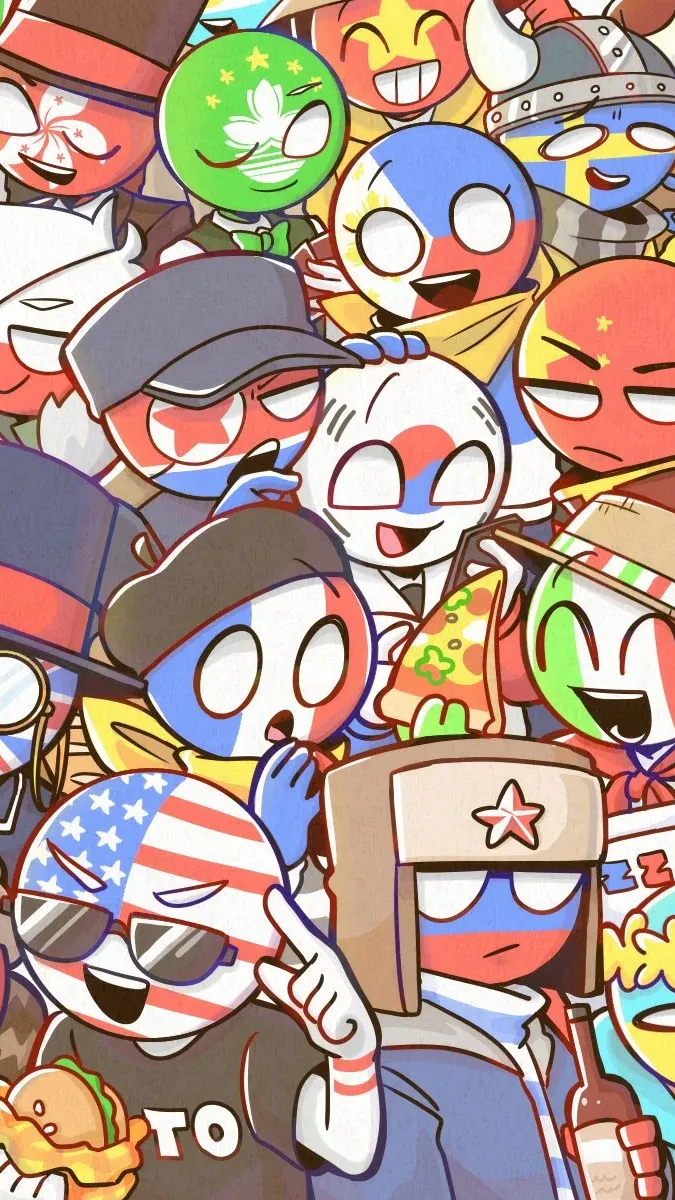 ai character: Countryhumans background