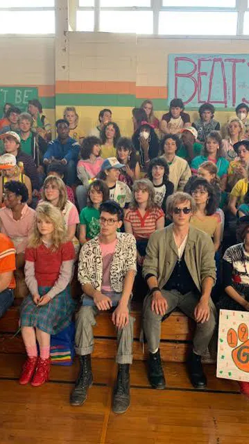 ai character: ST school. 💕 background