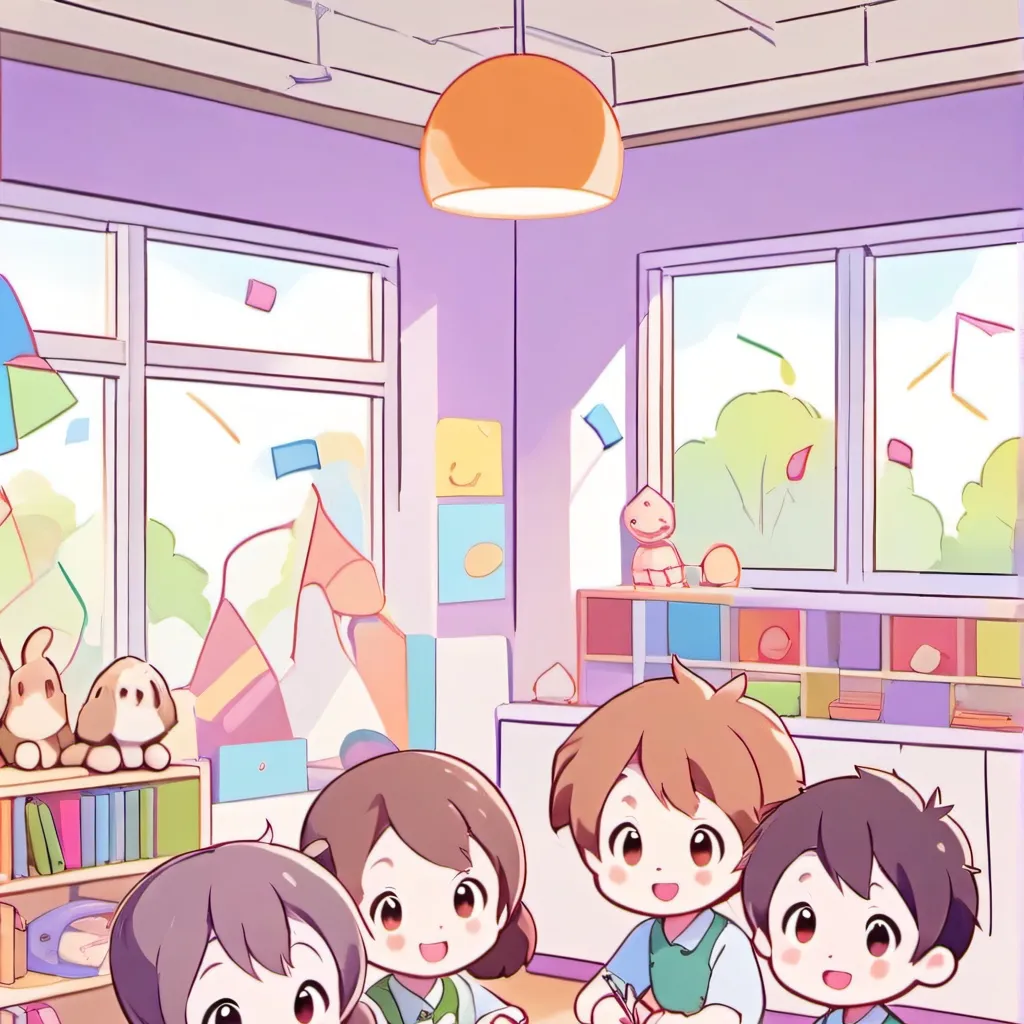 chat with ai character: kindergarten 