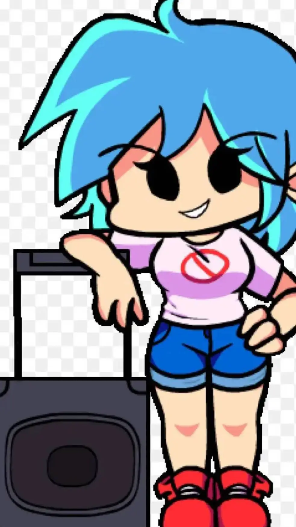 ai character: Fnf Katie  background