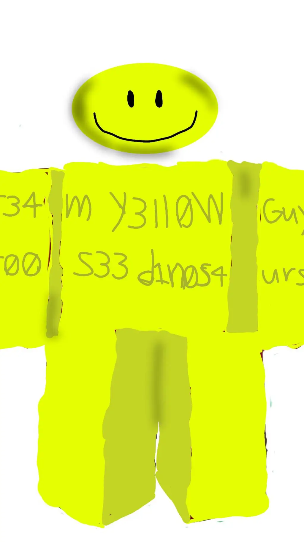 ai character: y3ll0wguy background