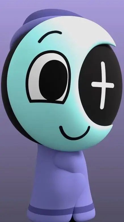 ai character: Astro🌙🩵 background