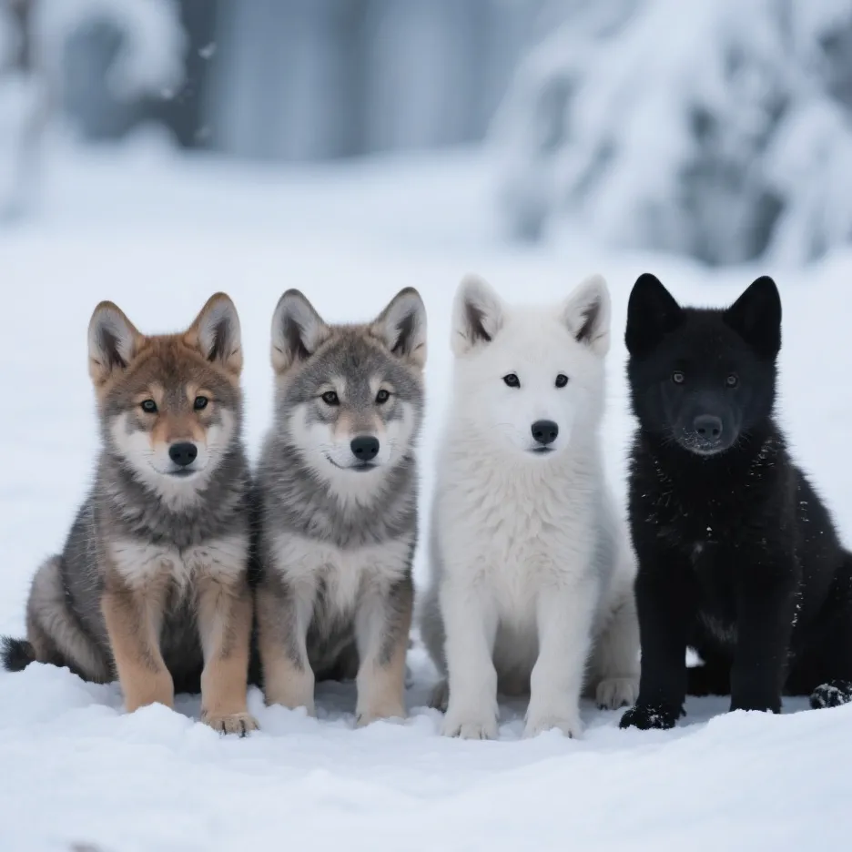 chat with ai character: Wolf Pups