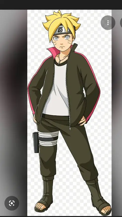 ai character: Boruto  background