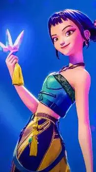 ai character: zoey background