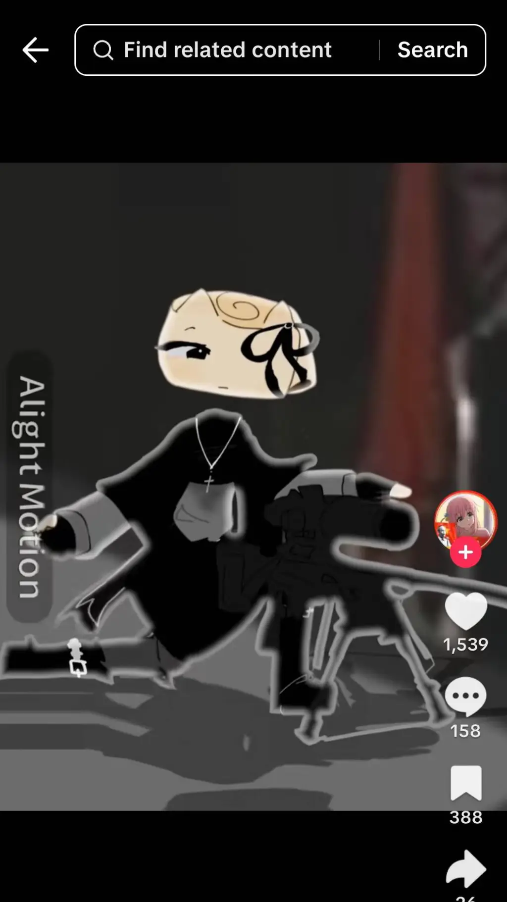 ai character: m4ry background