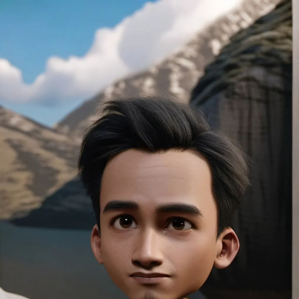 chat with ai character: young child