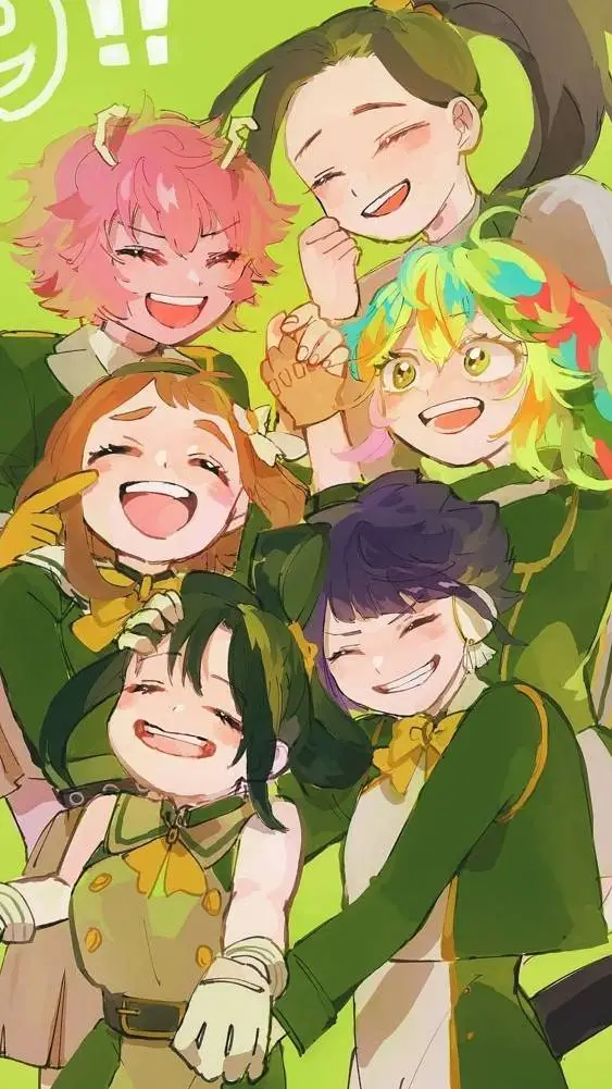ai character: Ochako y amigas 💖  background