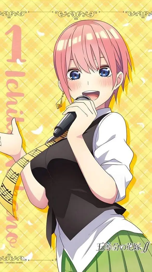 ai character: Ichika Nakano 💖 background