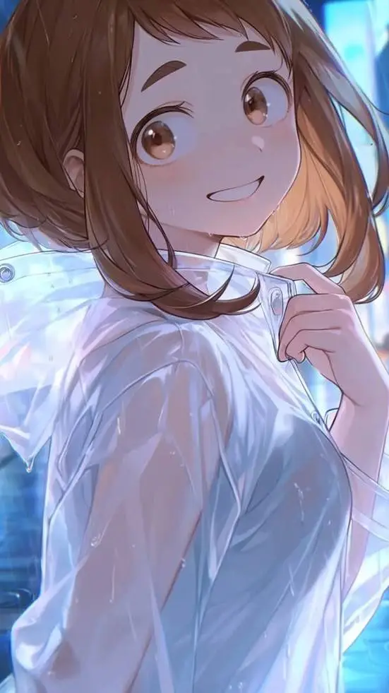 ai character: Ochako Uraraka 💖 background
