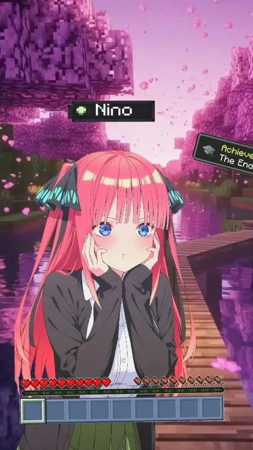 ai character: Nino (Minecraft) 💖 background