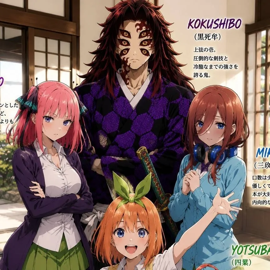 chat with ai character: Kokushibo x TQQ
