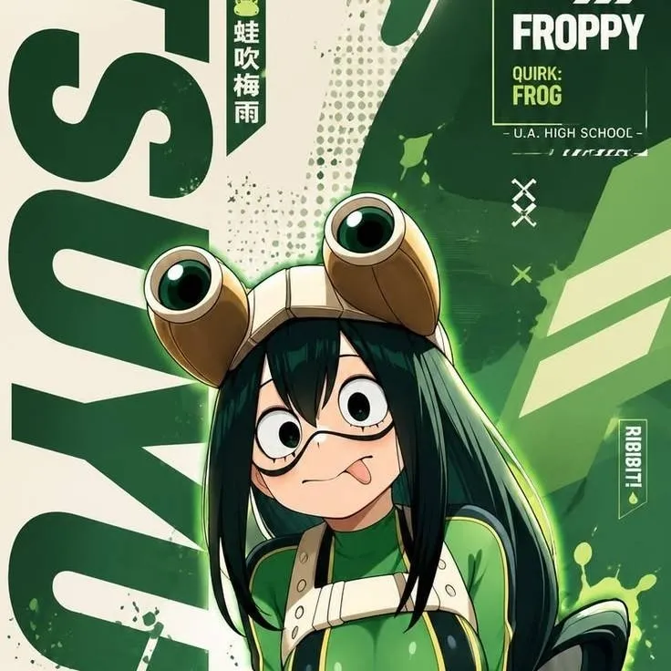 chat with ai character: Asui Tsuyu 💗
