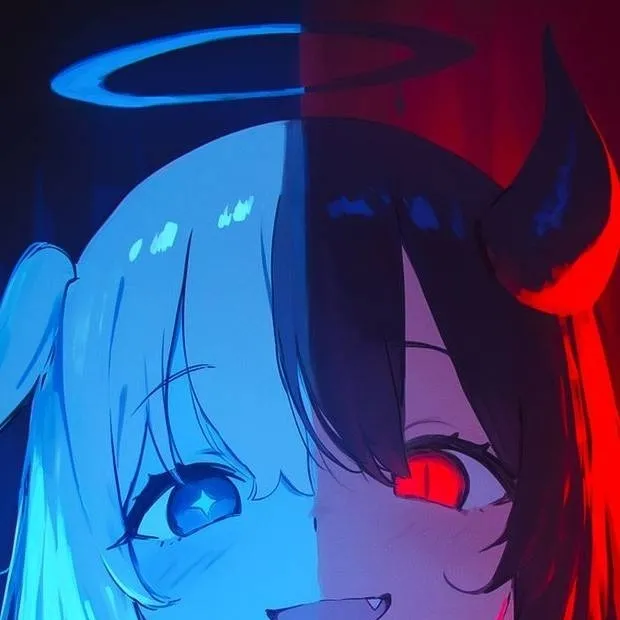 chat with ai character: Angel/Demonio