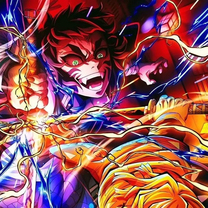 chat with ai character: Zenitsu vs Kaigaku