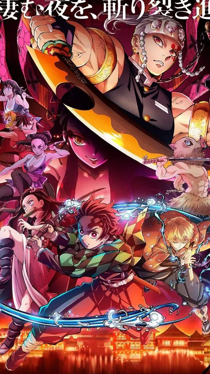 ai character: KNY Distrito Rojo background