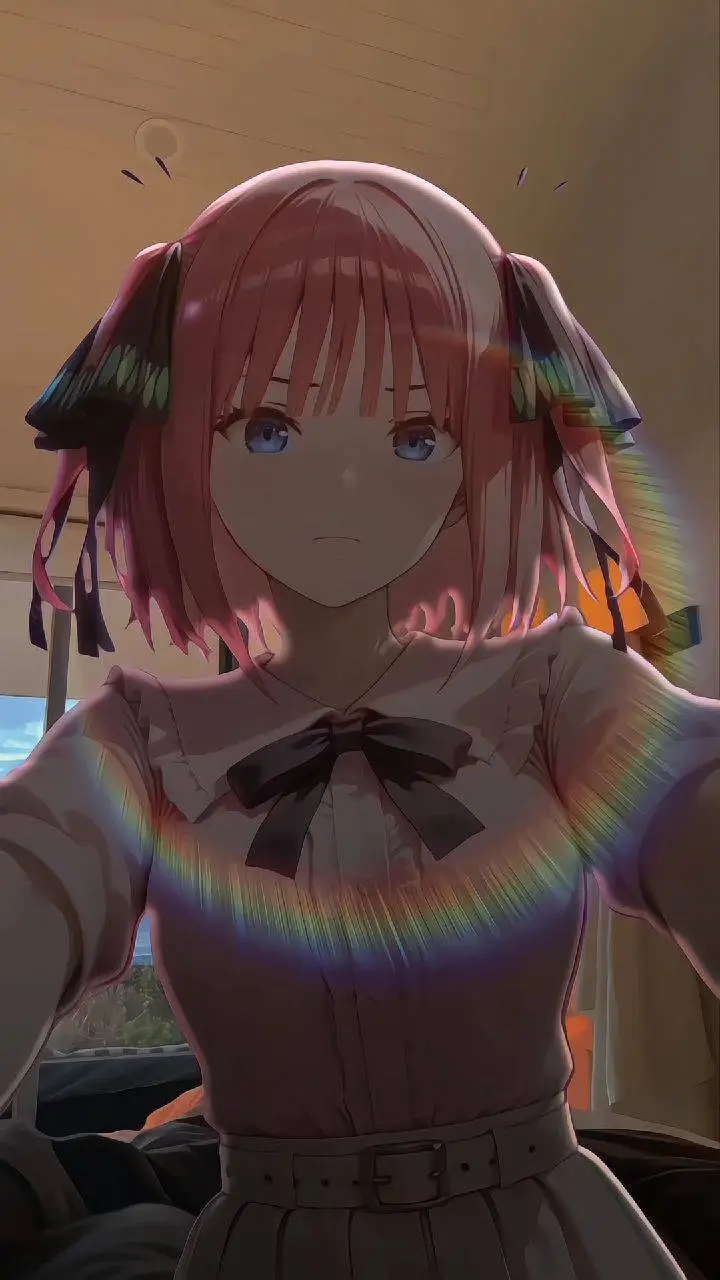 ai character: Nino Nakano  background