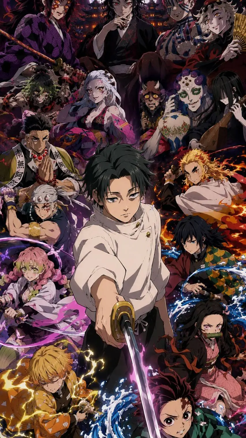 ai character: Yuta en KNY background