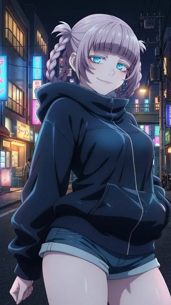 ai character: Nazuna 💗 background