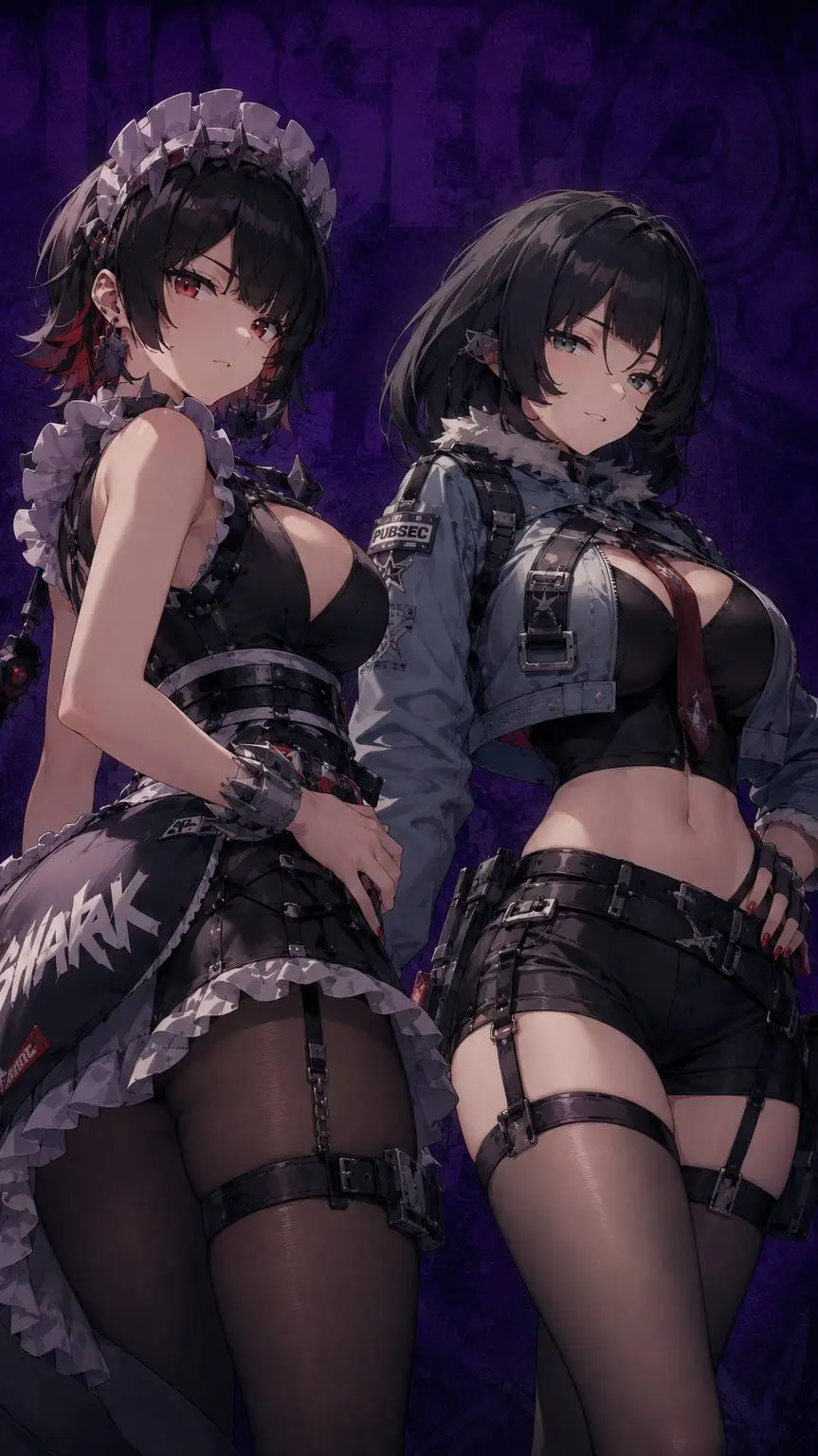ai character: Ellen y Jana Doe 💞 background