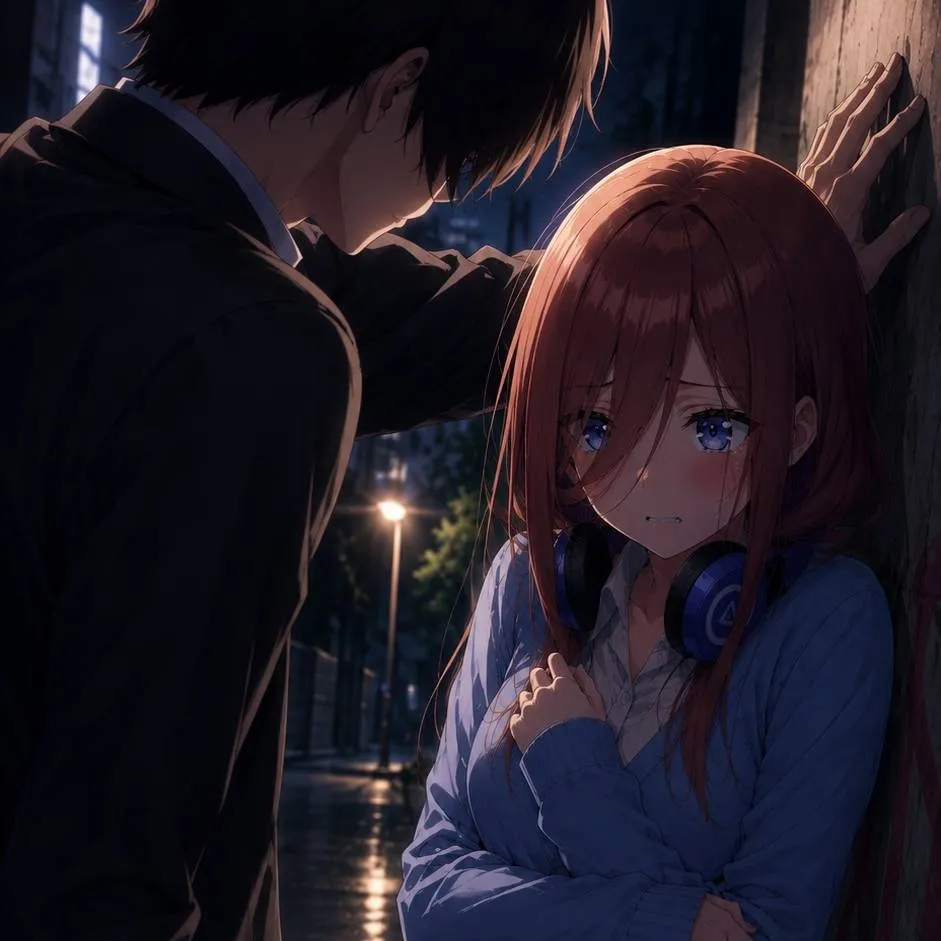 chat with ai character: Miku Nakano 😣