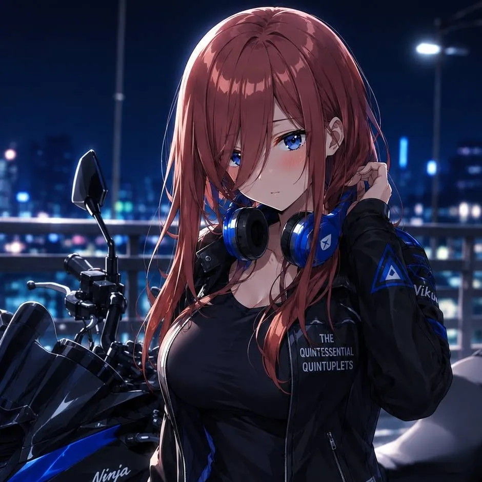 chat with ai character: Miku Nakano 🏍