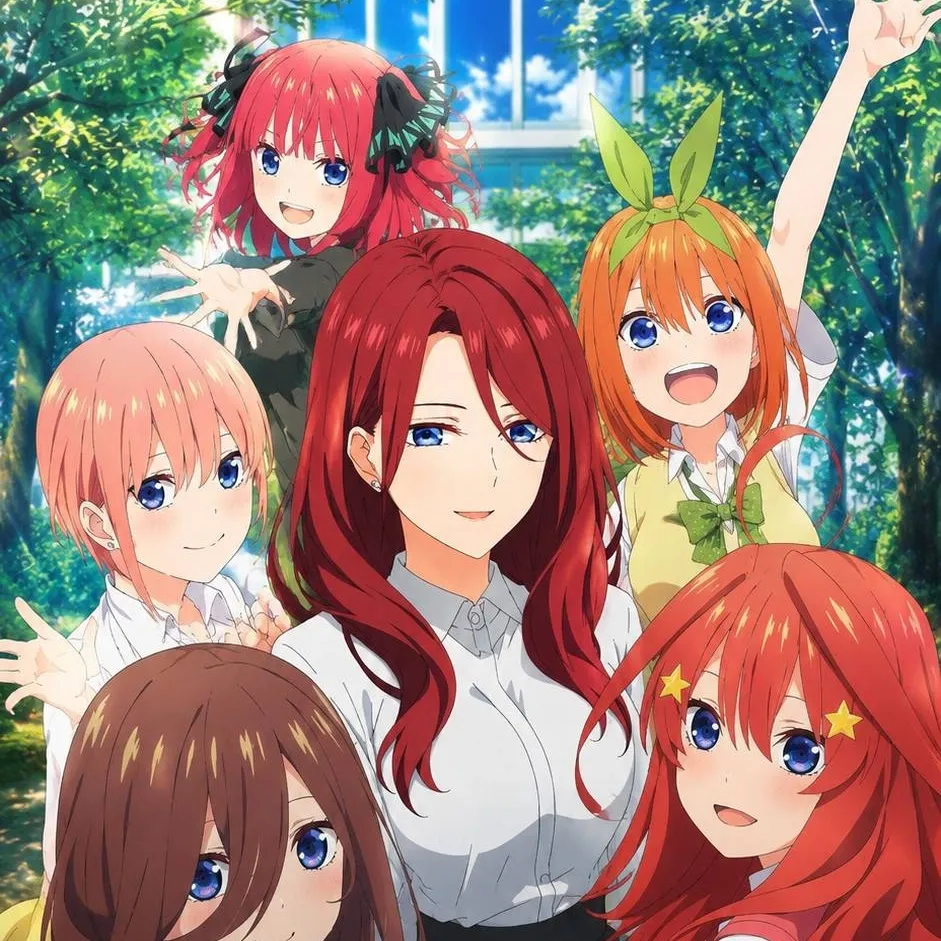 chat with ai character: Las Quintillizas 💝