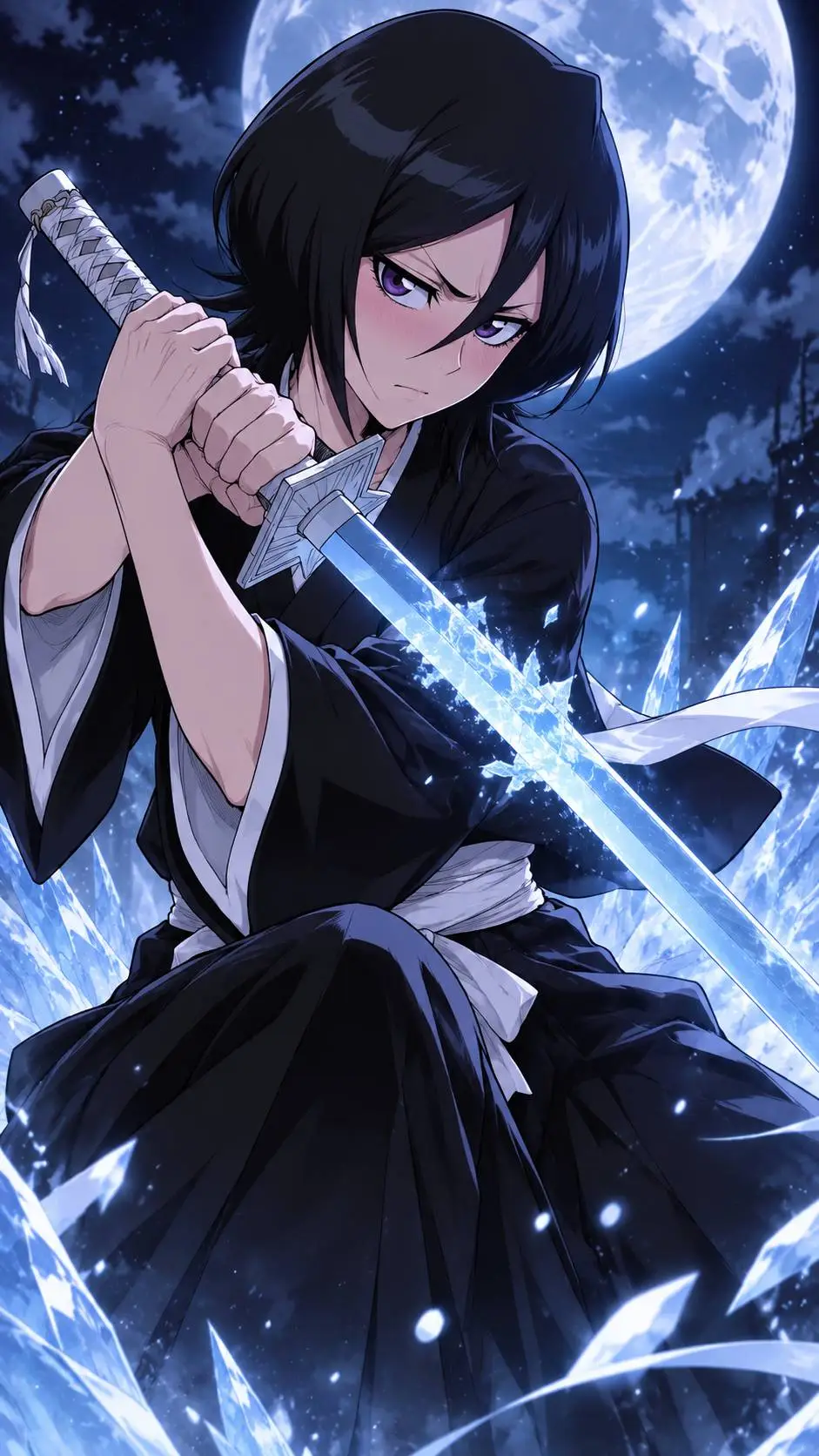 ai character: Rukia Kuchiki  background