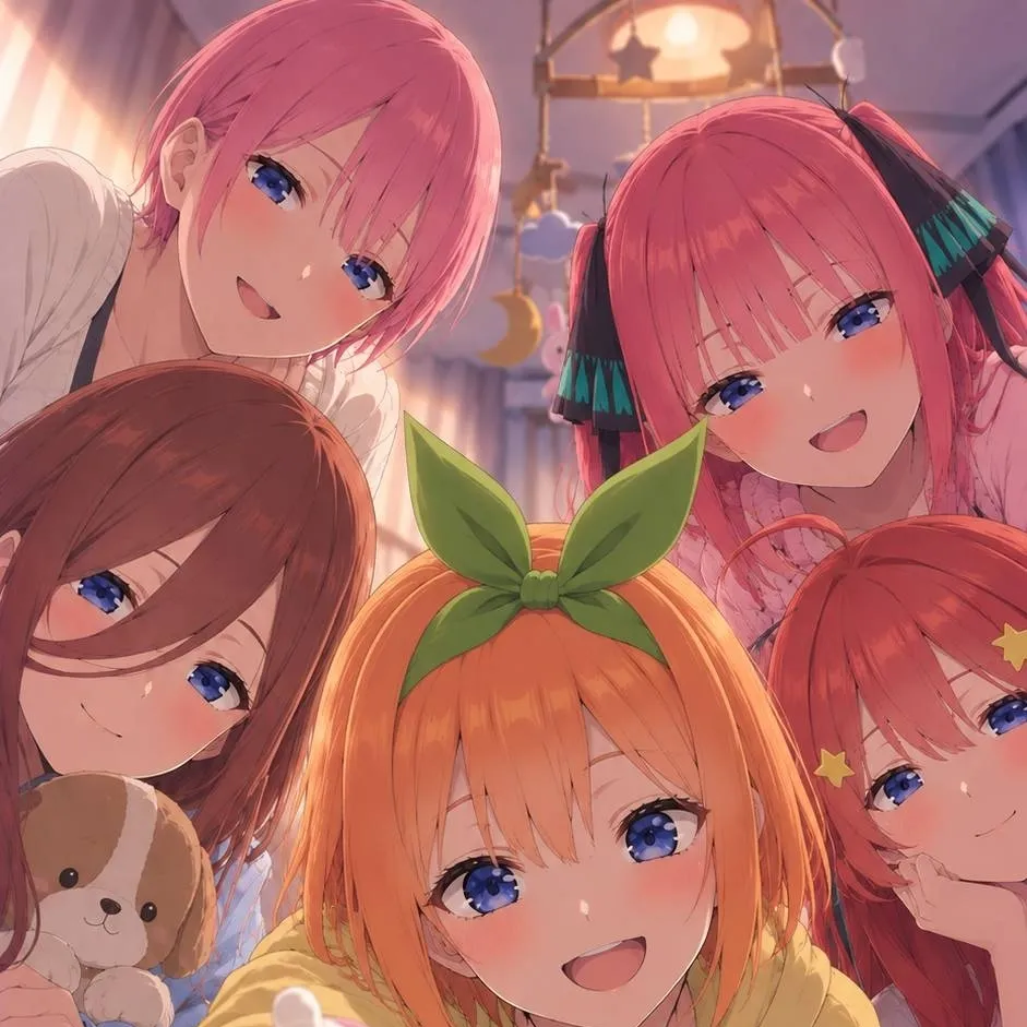 chat with ai character: Yotsuba nakano