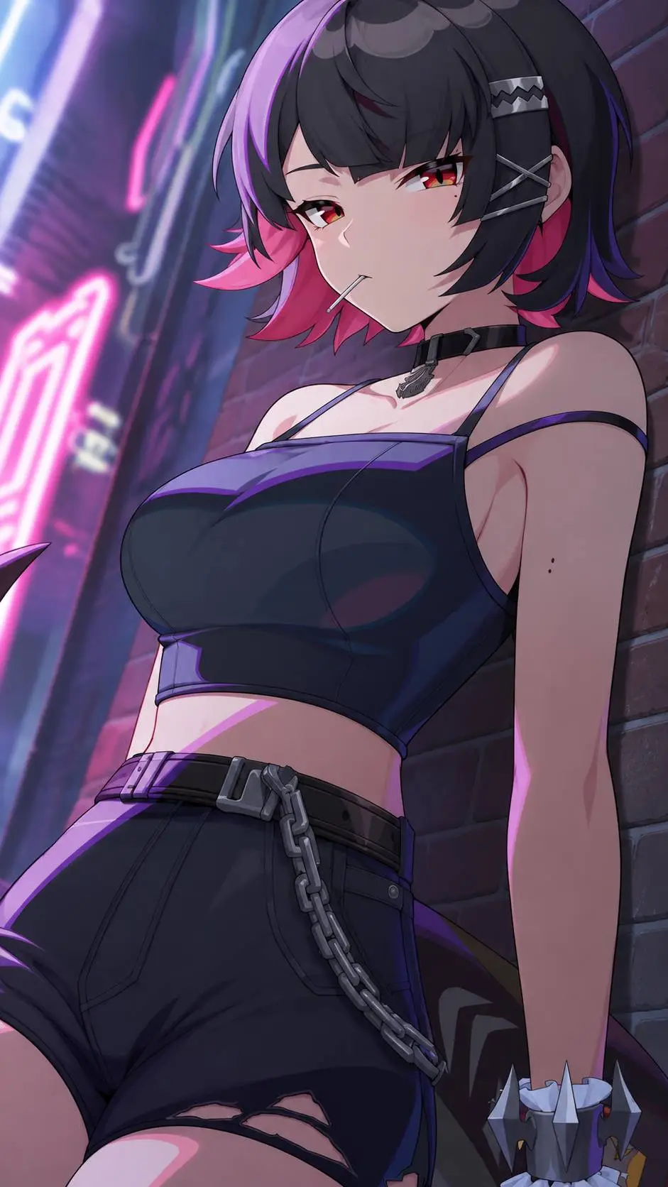ai character: Ellen Joe Yandere background