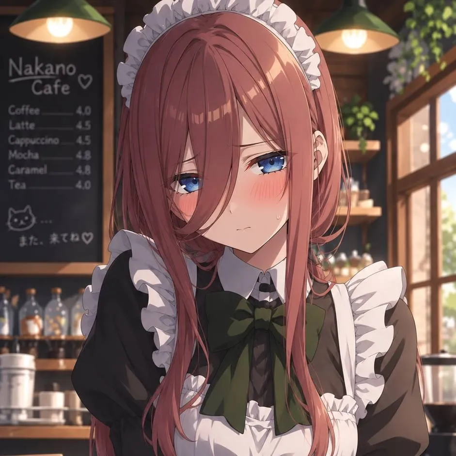 chat with ai character: Miku nakano 🩷