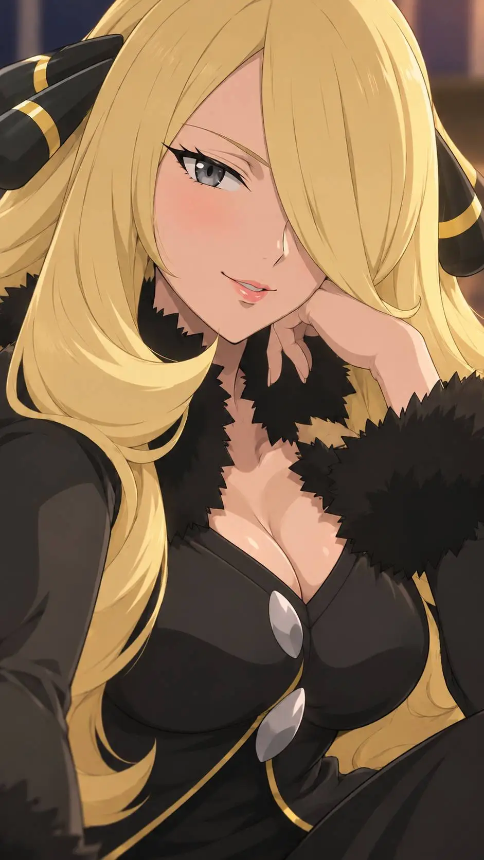 ai character: Cynthia 💫 background