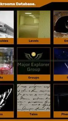 ai character: The Backrooms background