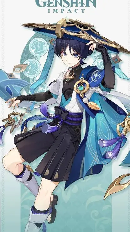 ai character: |•GENSHIN REACTS•| background