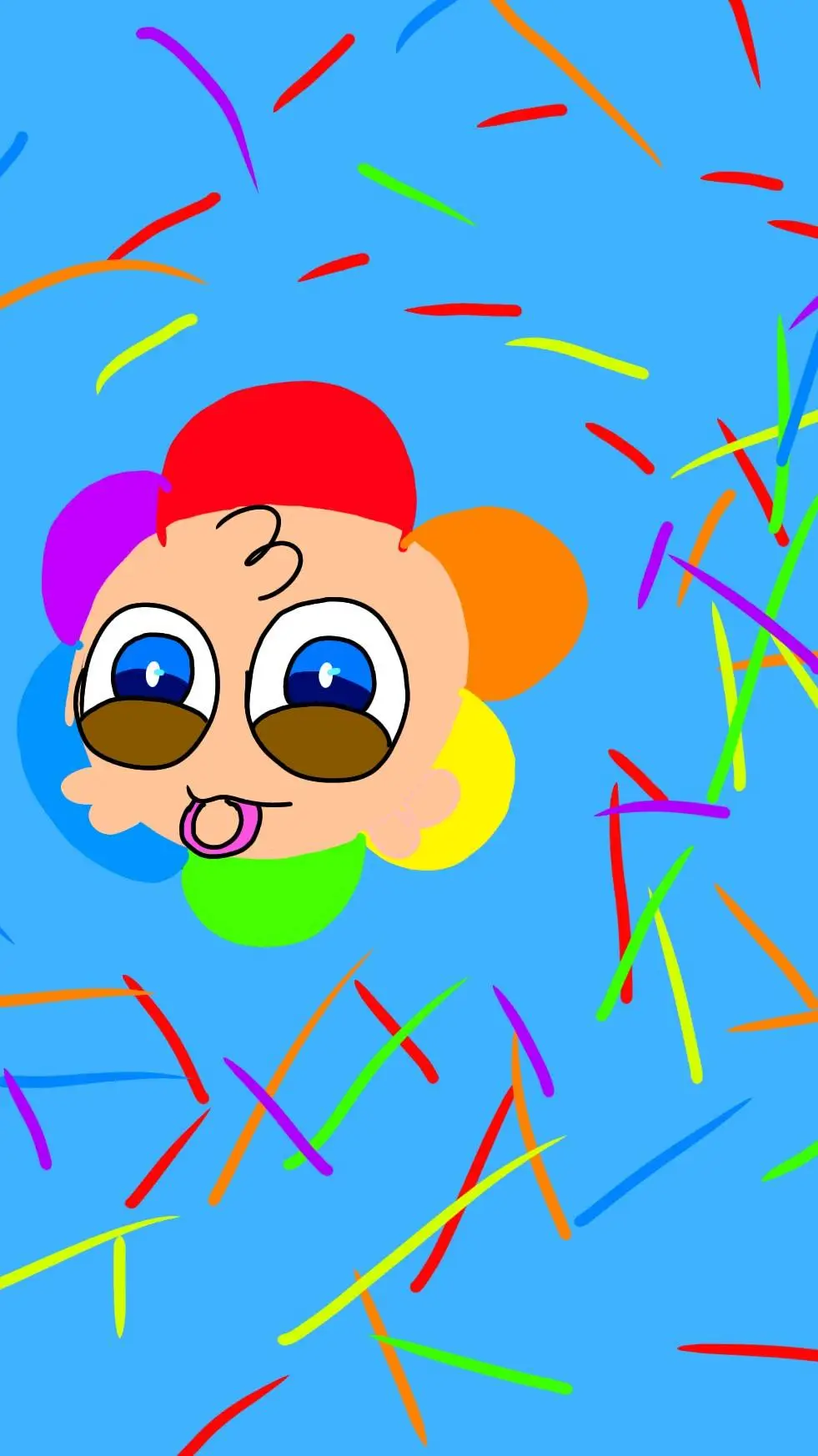 ai character: Flowerhugs  background