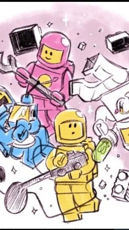ai character: 💫SPACE FRIENDS💫 background