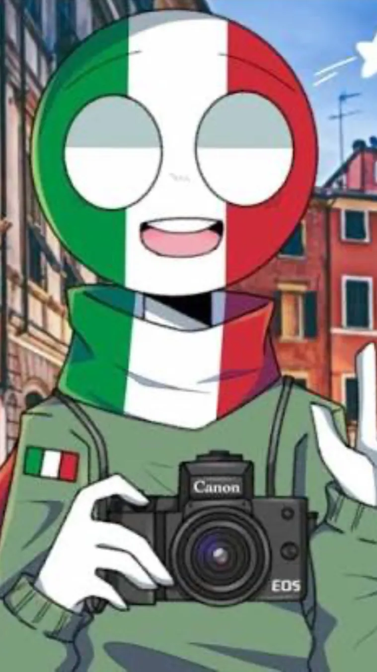 ai character: Italy background