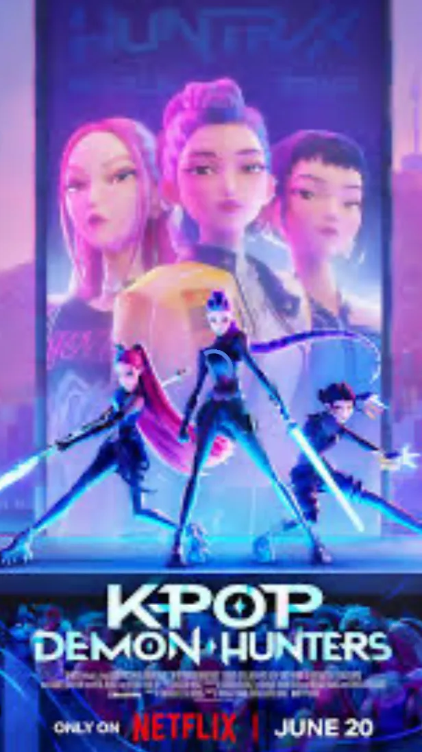 ai character: K-pop demon hunter background