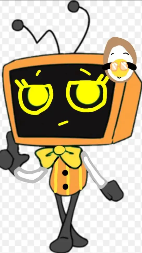 ai character: eggvee background